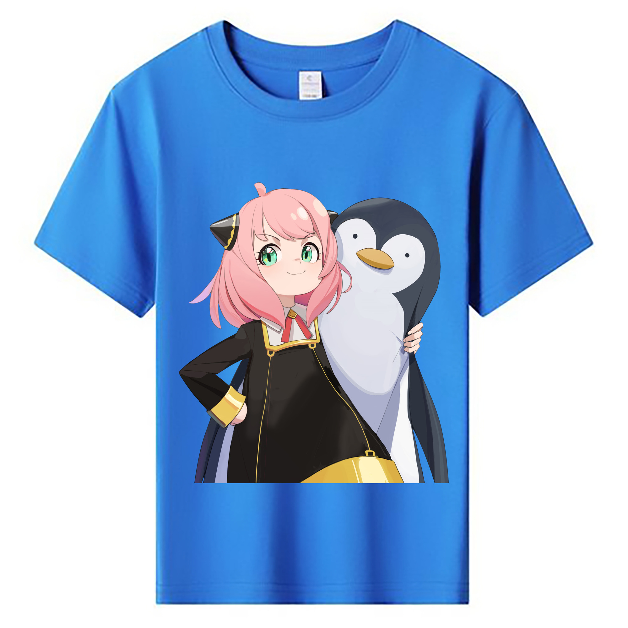 （画像用） SPY×FAMILY间谍家家酒 綿100％キッズTシャツ（フロントプリント）